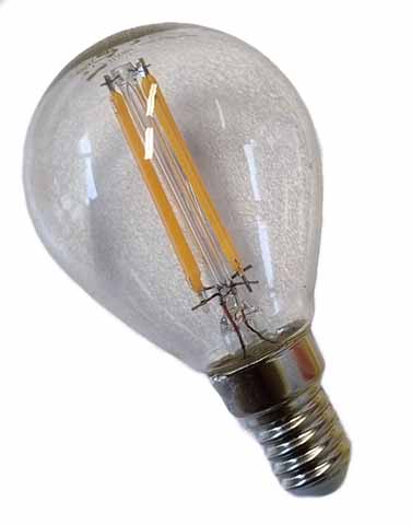 LED Tropfenlampe Filament
